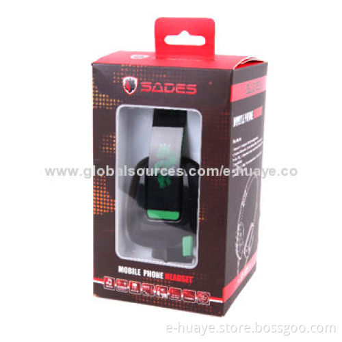Wired Foldable Headphone with Mic and Volume Control for Mobile Phones
